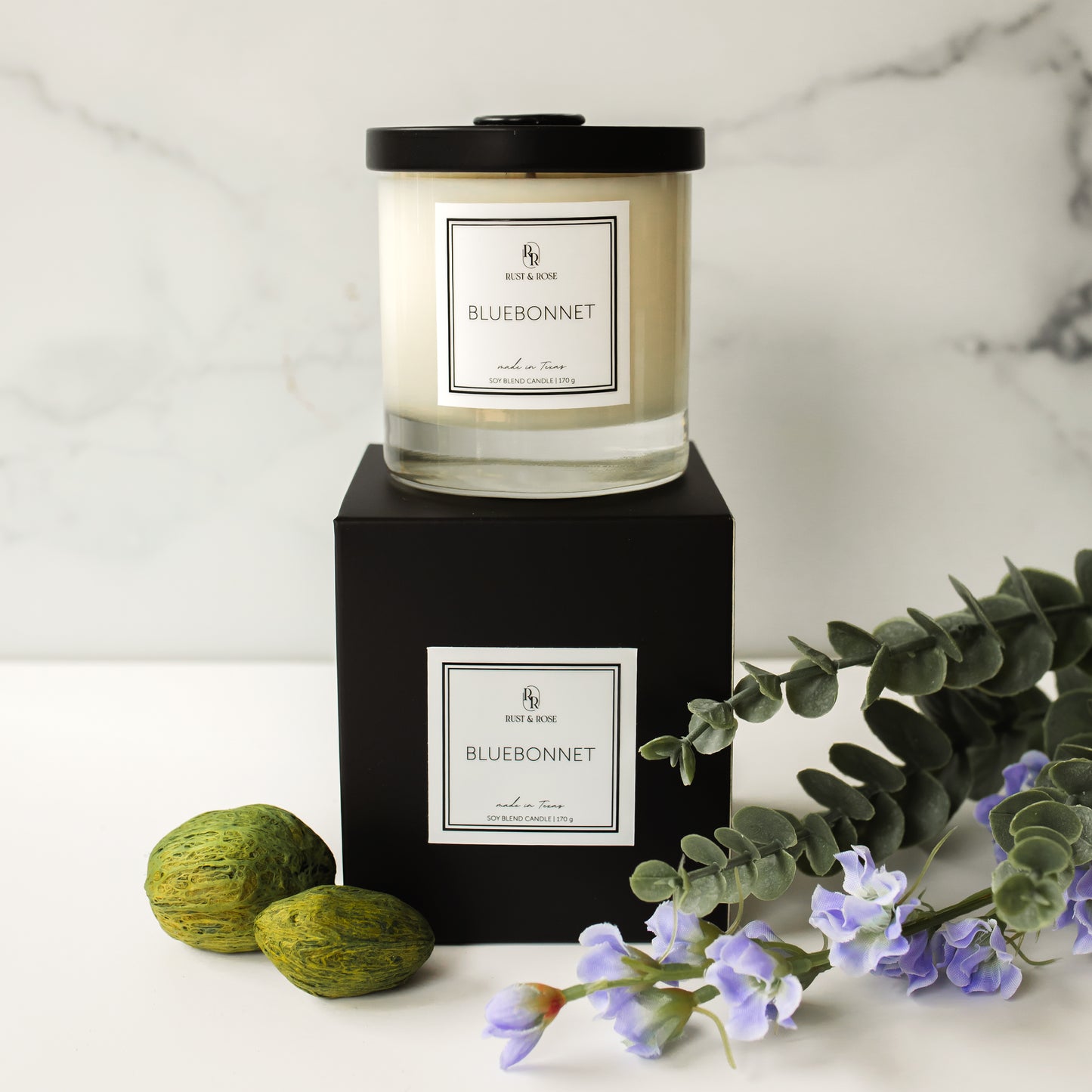 Bluebonnet Medium Candle
