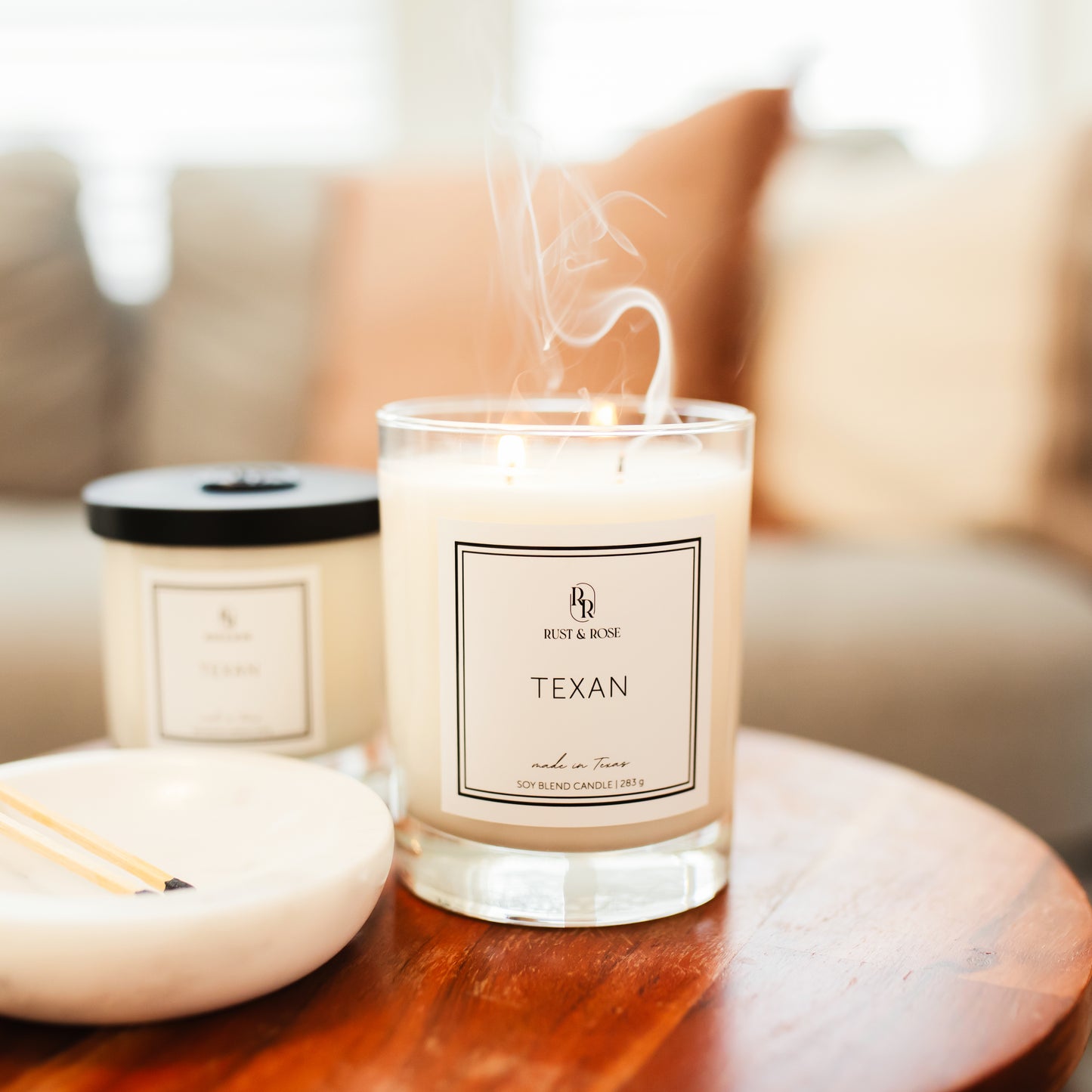 Texan Candle Smoking