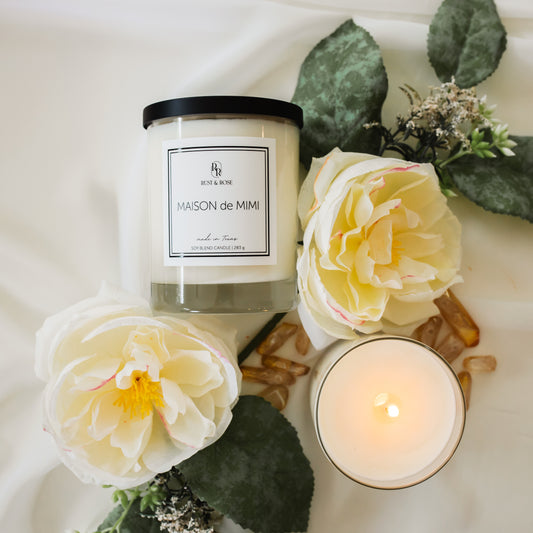 Maison de Mimi Candle Flat Lay
